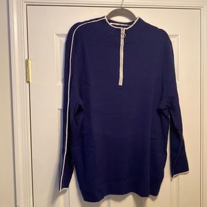 Ava & Viv Blue Long Sleeve Sweater…size 4X